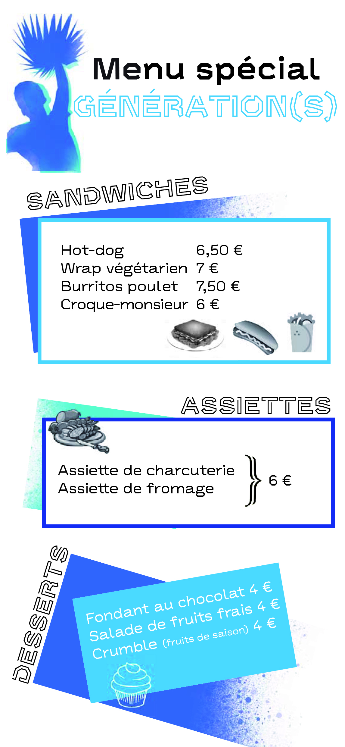 Menu Génération(s) #5 -  Théâtre des Louvrais